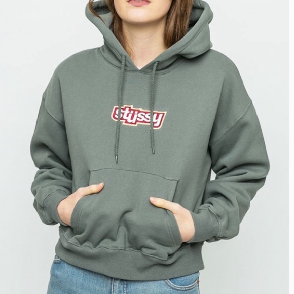 stussy cropped jumper